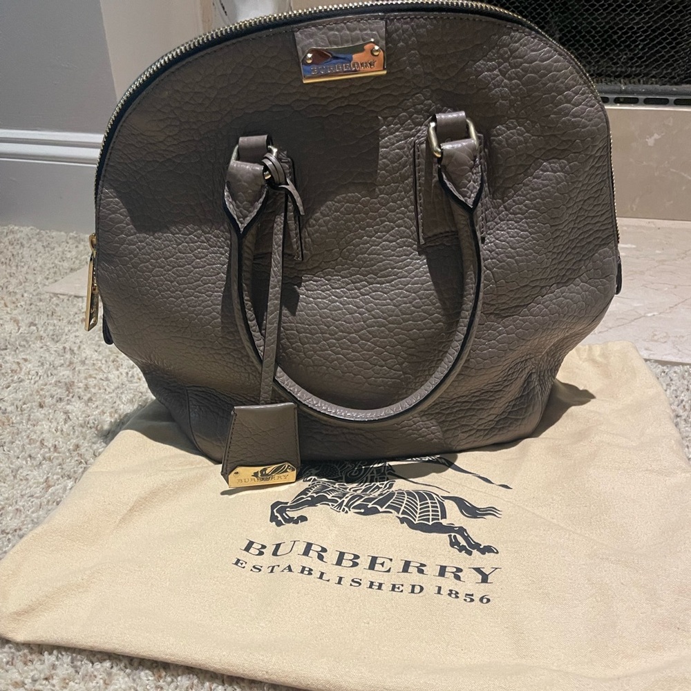 Authentic Burberry bag in excellent used condition